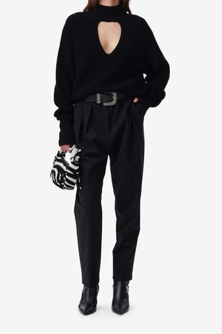 Wollen Trui Gaid - Zwart