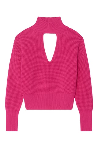 Wollen Trui Gaid - Fuchsia