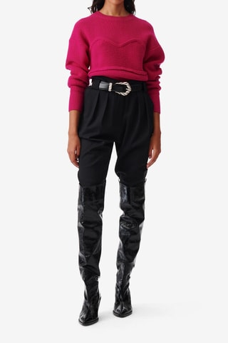 Wollen Trui Gedeon - Fuchsia