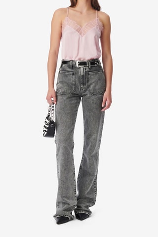 Zijde Hemd Berwyn - Poederroze 