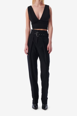Crop Top Faith - Zwart