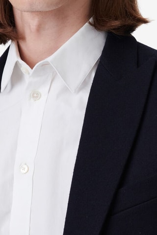 Wollen Jasje Kairon - Marineblauw