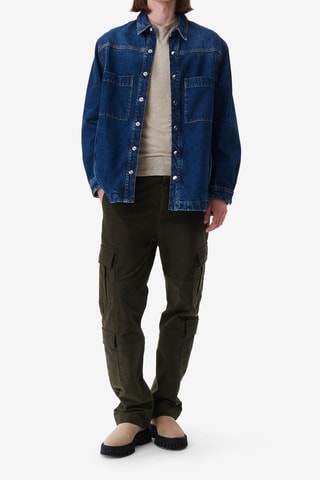 Spijkerjasje Kosse - Felblauw