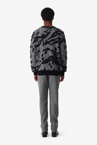 Wollen en Mohair Trui Pules - Grijs