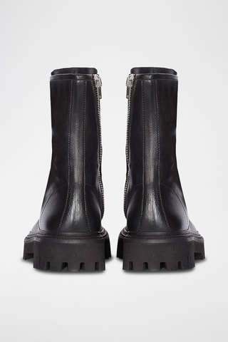 Lamsleren Boots Kosmic - Zwart