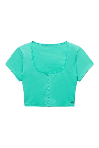 Crop Top Savage X - Zeegroen