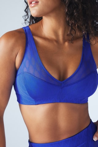 Sportbeha Peak Performance - Indigoblauw