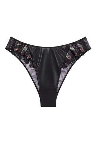 Tanga Renaissance Rose - Zwart