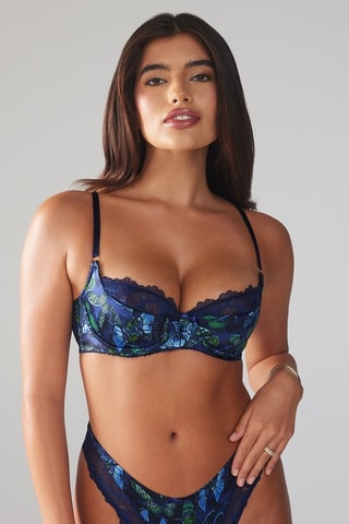 Voorgevormde Beha Baroque Butterfly - Blauw