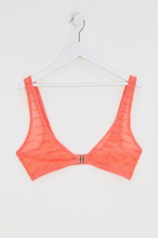 Bralette Flocked - Roze