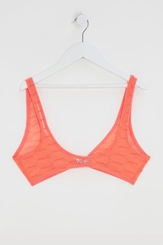 Bralette Flocked - Roze