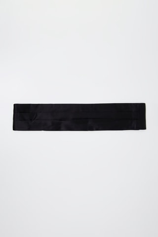 Ceinture en soie - Noir