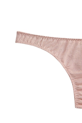 String fil métallisé - Doré rose