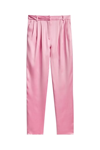 Pantalon satiné - Studio - Rose