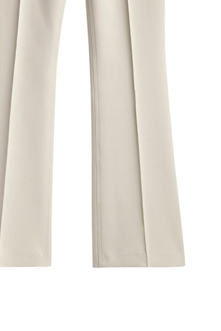 Pantalon surpiqûres - Ecru