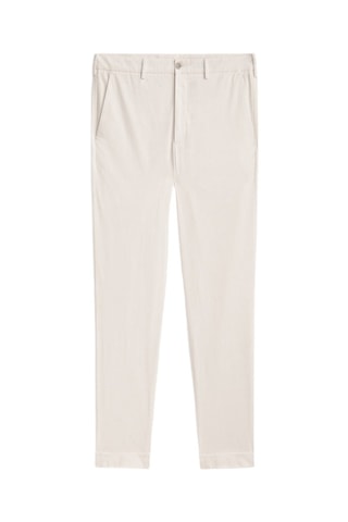 Chino en lin - Blanc