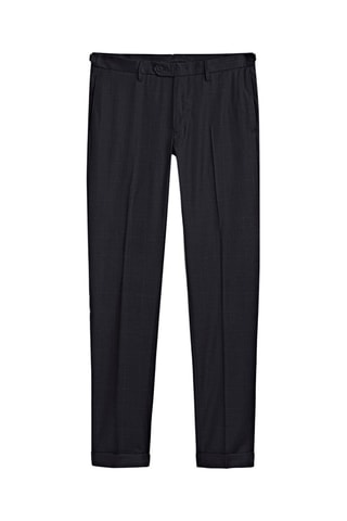 Pantalon en laine - Bleu nuit