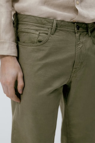 Jean tapered fit - Vert