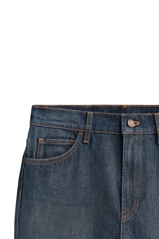 Jean droit slim fit - Bleu foncé