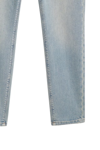 Jean taille haute skinny - Ciel