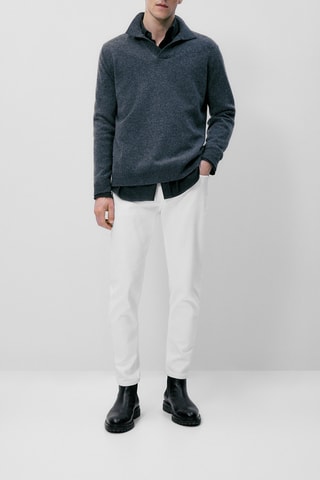 Jean tapered fit - Blanc