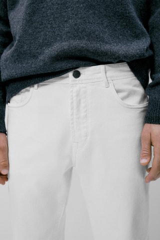 Jean tapered fit - Blanc