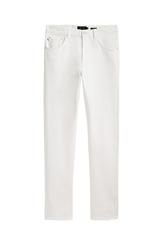 Jean selvedge coupe tapered - Blanc