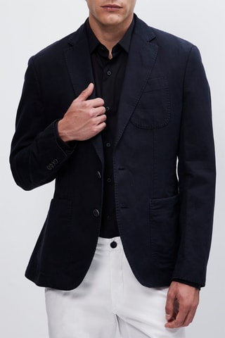 Veste de costume - Bleu marine