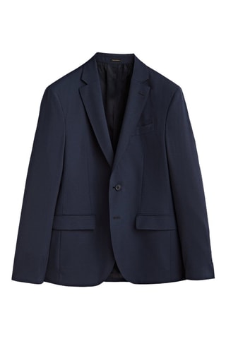 Veste en laine - Bleu marine