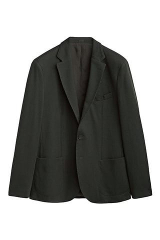 Veste en cuir - Kaki