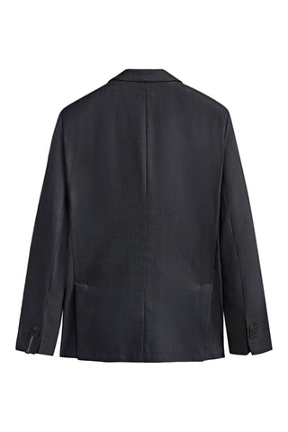 Veste de costume en laine - Bleu marine