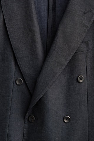 Veste de costume en laine - Bleu marine