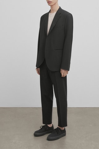 Veste de costume noire en laine mélangée - Studio - Noir