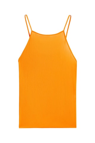 Top élastique bretelles - Orange