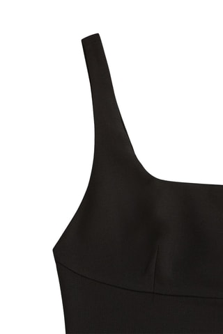 Crop top noir - Noir