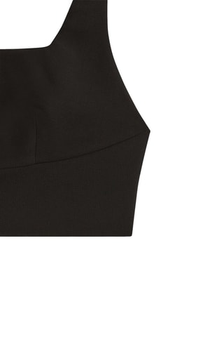 Crop top noir - Noir