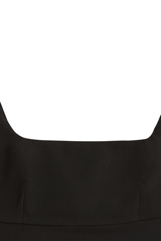 Crop top noir - Noir