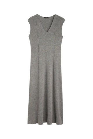 Robe trapèze - Gris clair