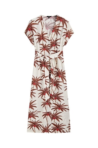 Robe portefeuille - Rouge