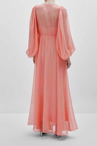 Lange Romantische Jurk - Studio - Roze