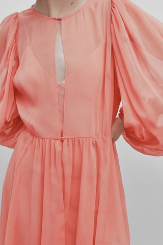 Lange Romantische Jurk - Studio - Roze