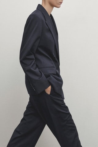 Gilet costume - Bleu marine