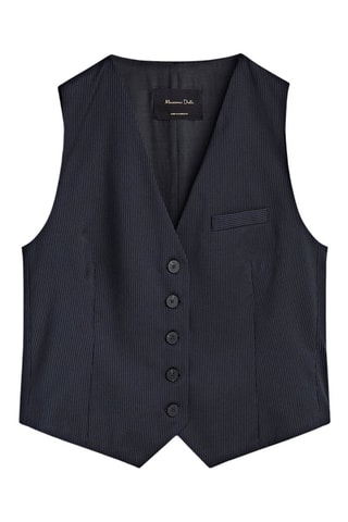 Gilet costume - Bleu marine