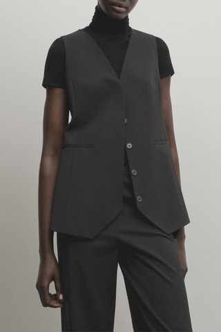 Gilet de costume - Noir