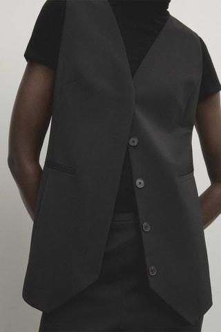 Gilet de costume - Noir