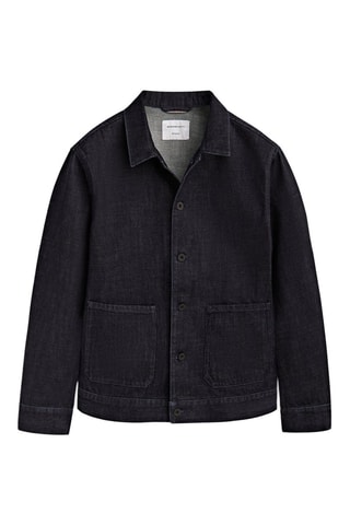 Surchemise en laine - Indigo