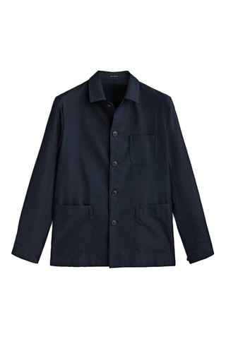 Surchemise relaxed - Bleu marine