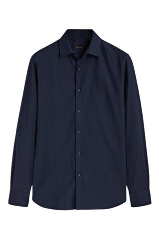 Chemise regular - Bleu marine