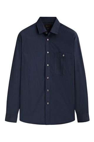 Chemise relaxed - Bleu marine