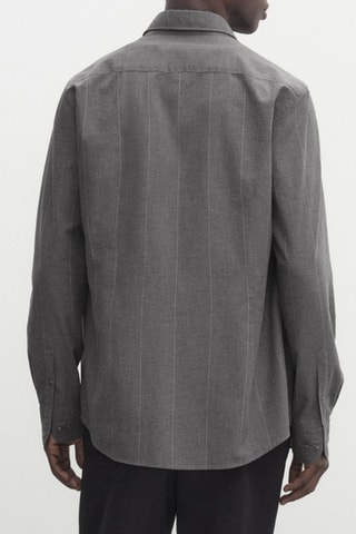 Chemise - Gris chiné